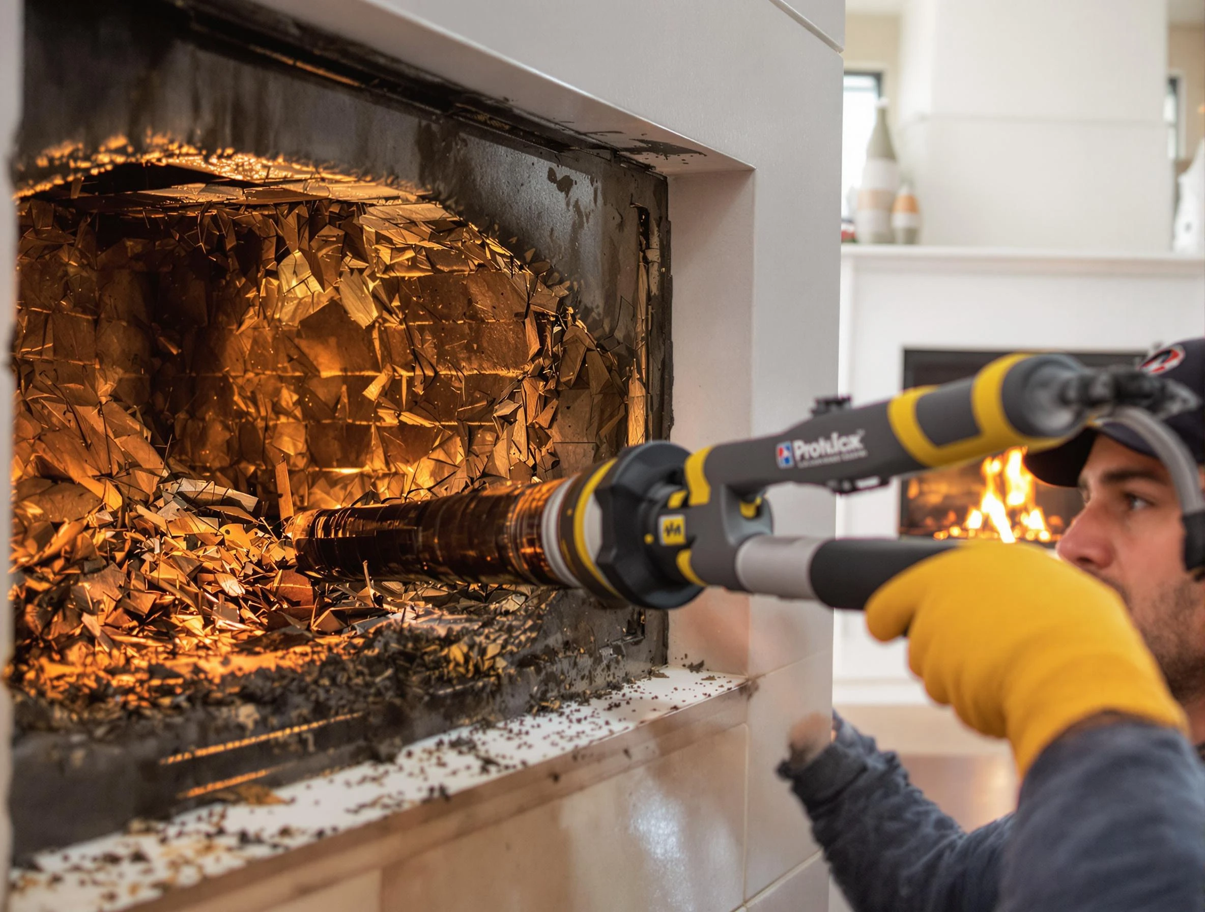 Professional chimney cleaning by Jefferson Hills Chimney Sweep in Jefferson Hills, PA