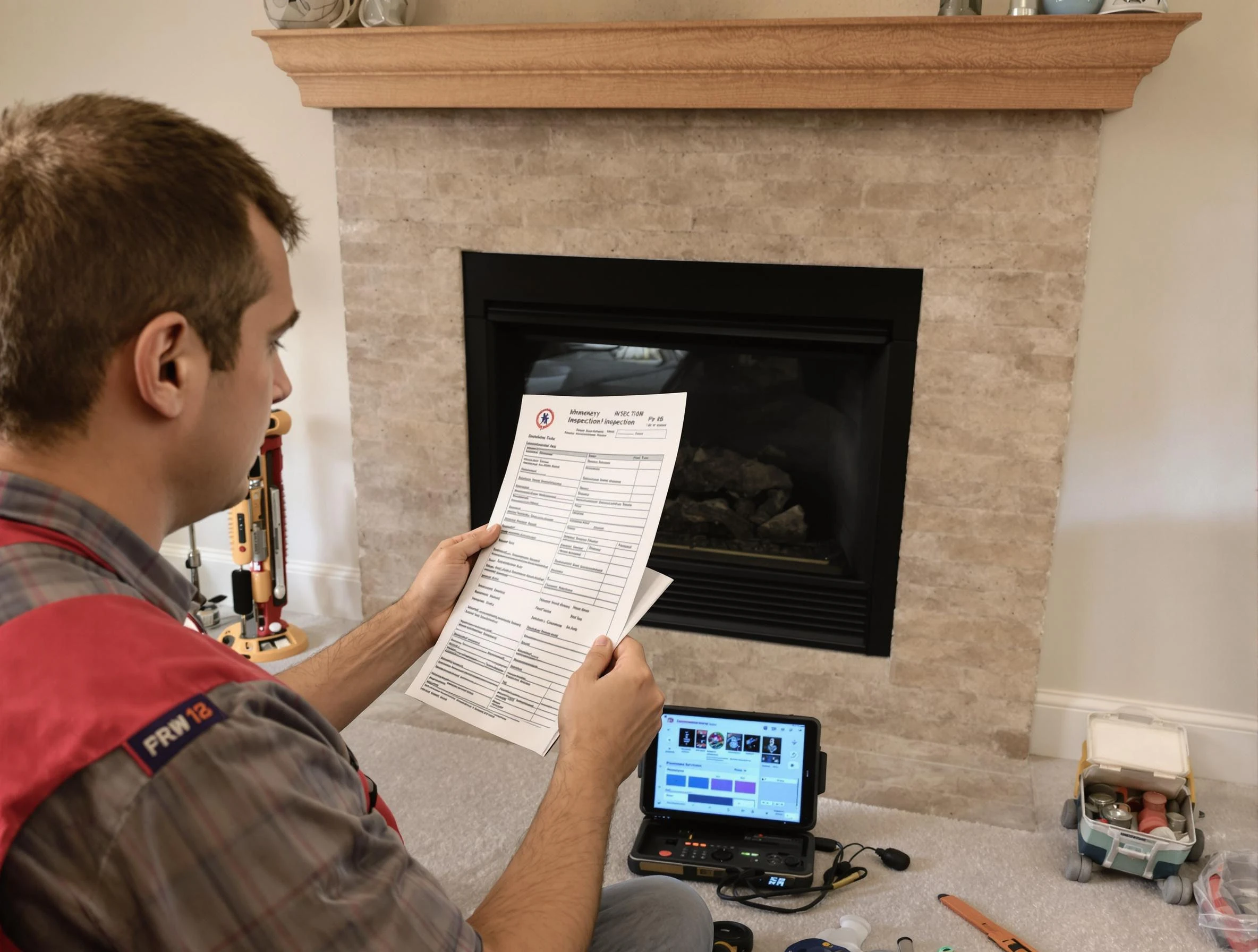 Thorough chimney inspection by Jefferson Hills Chimney Sweep in Jefferson Hills, PA